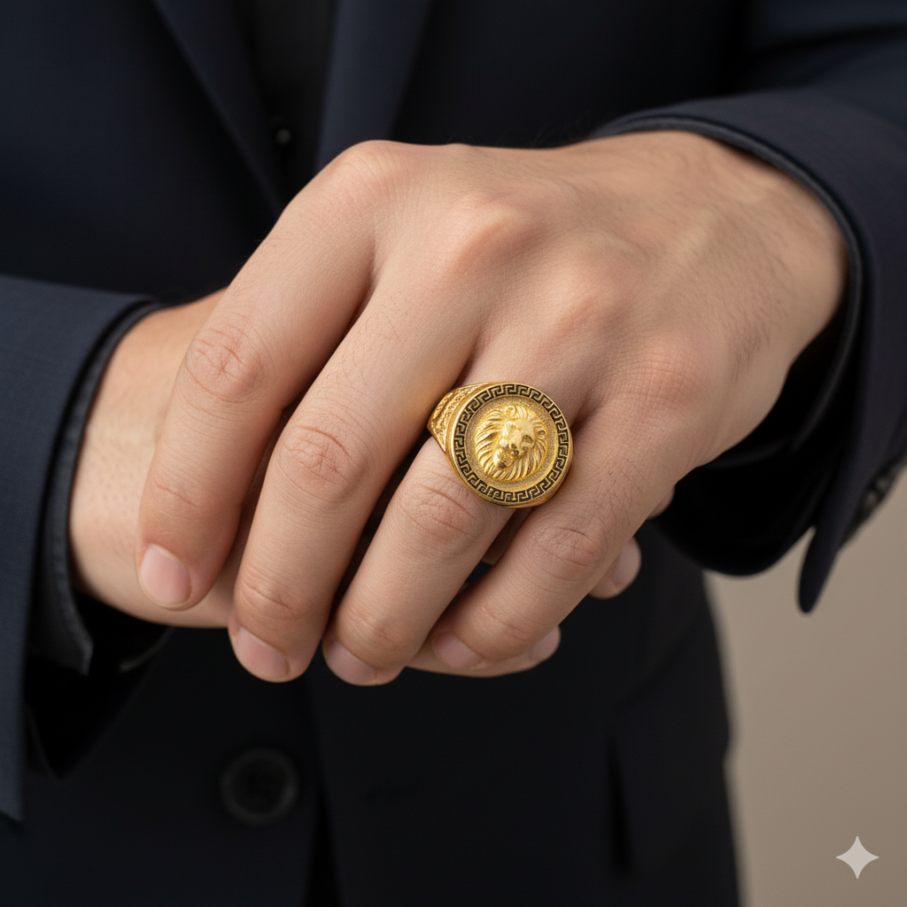 20KT MEN’S GOLD RING