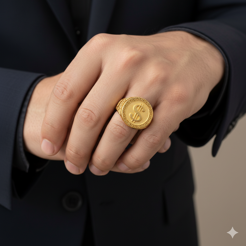 22 KT MEN’s Gold Ring