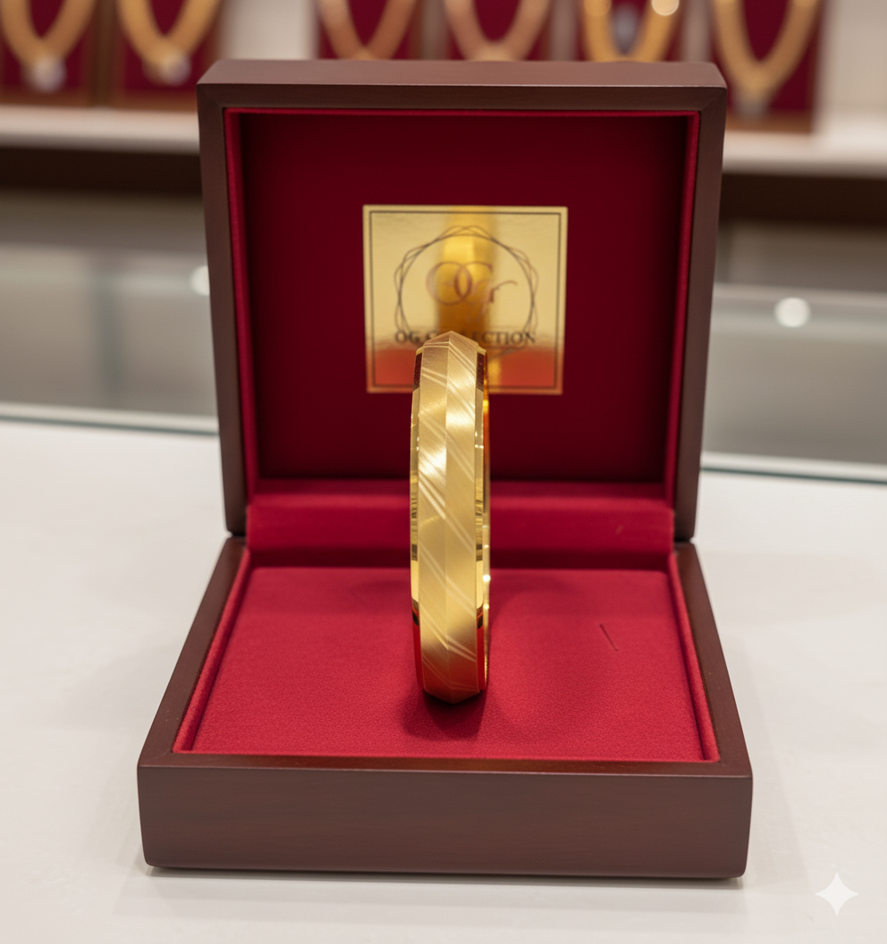 22 kt Men Three Gram Gold Kara